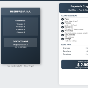 Papelería Corporativa