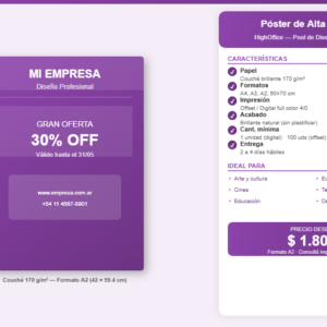 Póster de Alta Calidad