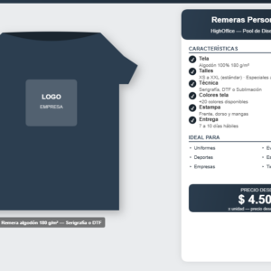 Remeras Personalizadas